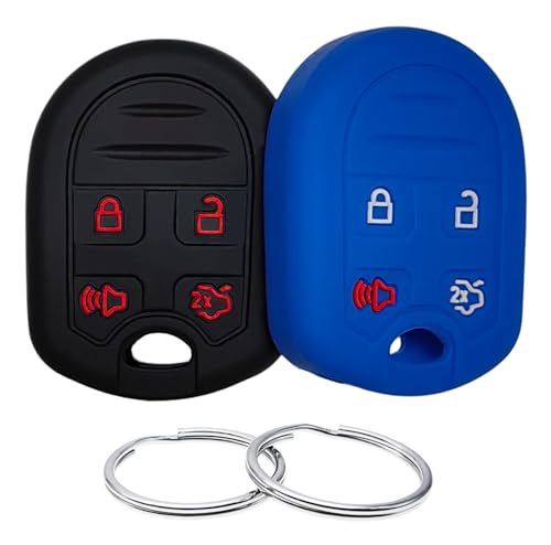 Évitez les rayures : coque silicone pour clé Ford Focus et Mustang de 2006 à 2015