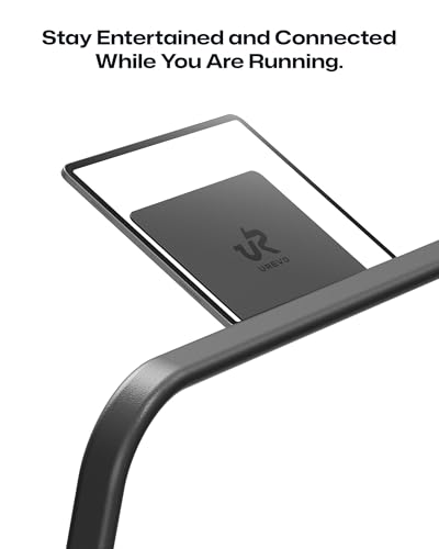 UREVO Walking Pad Handle Bar Only, Universal Compatible for Walking Pads 23.6'' Wide, Transform WalkingPad Into a Treadmill in Seconds, Easy Moving with Wheels, Quick Assembly, Sturdy Design (Brown) - Image 9
