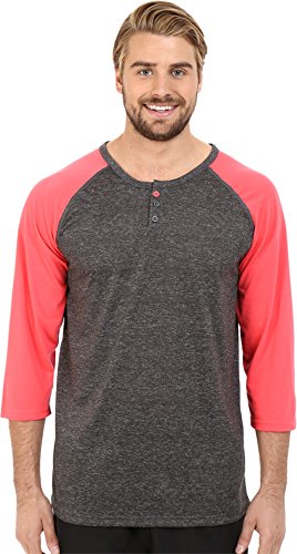 adidas Men's Ultimate Three-Quarter-Sleeve Henley Shirt
