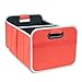 achilles Caja plegable para coche, caja plegable para maletero caja de baúl, roja, 50 cm x 32 cm x 27 cm
