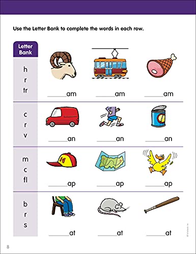 Little Skill Seekers: Word Families Workbook