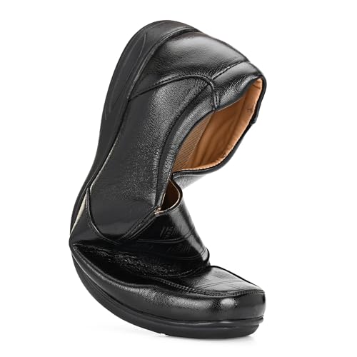 Image of Centrino Slip-on Men's Formal Shoe | Stylish with Soft Cushioned Insole | Trendy Non Lace-Up Design | Perfect for Formal & Office Wear (7680)