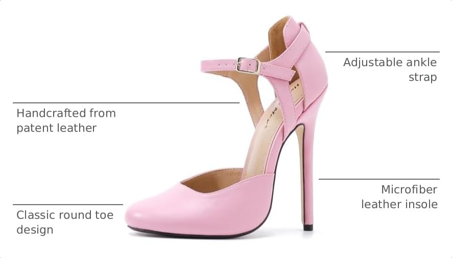 Image of Unisex High Heels for Men and Women 5.5 Inch Stiletto Heels