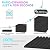 JBER 12 Pack Sound Proof Foam Panels, 1" X 12" X 12" Self-Adhesive Acoustic Foam Panels, Acoustic Panels Wedges High Density, Soundproof Wall Panels for Treatment Home Studio - Black