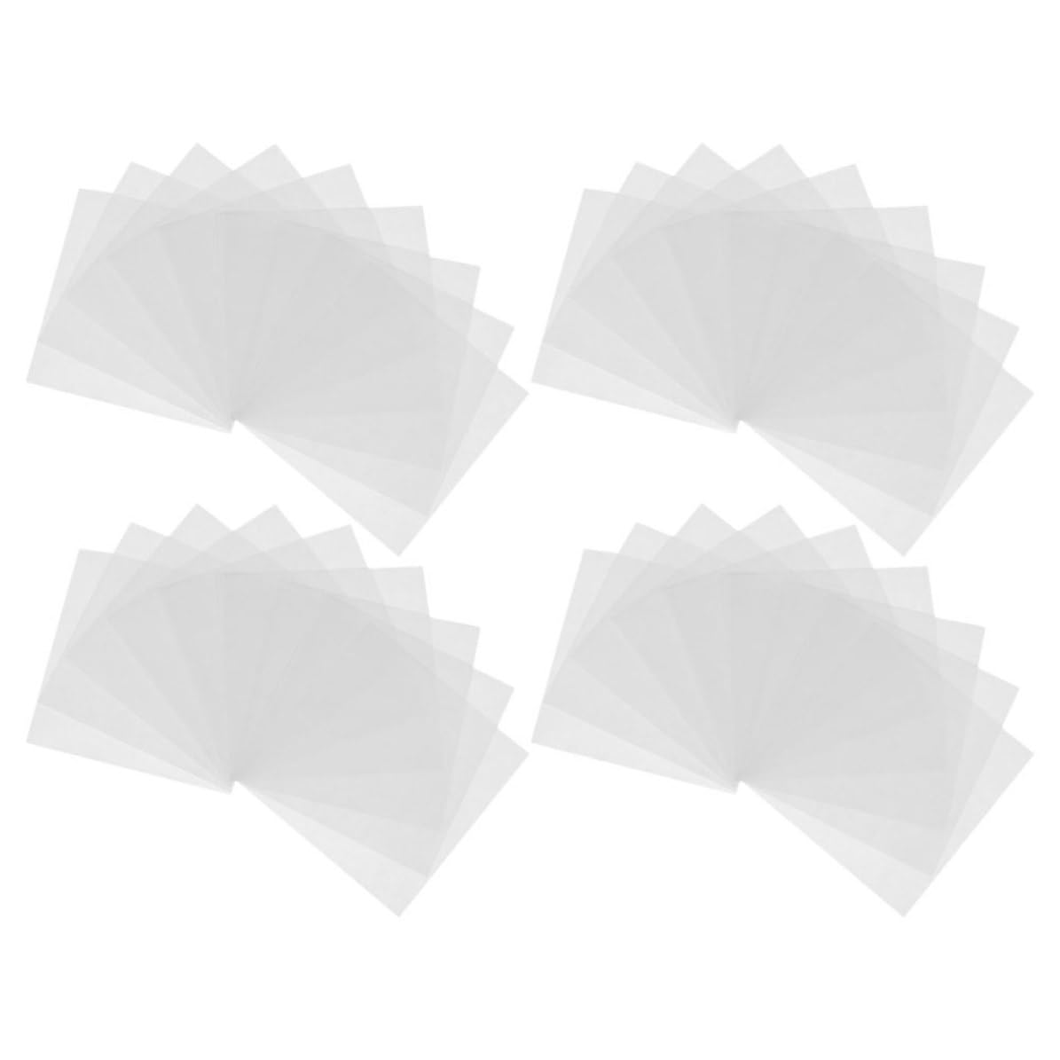 500pcs Non-Stick Weighing Paper Sheets for Laboratory Scale and Balance Accessories, White Paper with Easy to Use Design for Accurate Sample Weighing and Transfer in Research