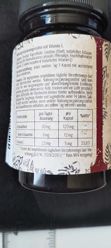 Astaxanthin 12 mg Depot Softgel Kapseln von CDF Sports & Health Solutions