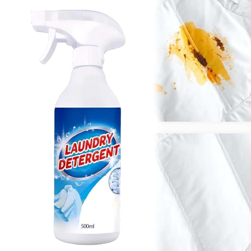 Stain Remover, 2025 New Sweat Stain Remover for Clothess, Stain Treater Spray for Laundry, Grease, Coffee Off Laundry, Underwear, Fabric (1, white)