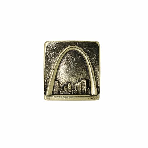 Jim Clift Design St Louis Arch Gold Lapel Pin - 50 Count