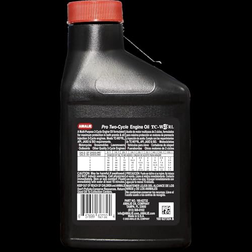 Aceite para motor AMALIE Pro Two Cycle 8 Oz Pack 24 miniatura 2