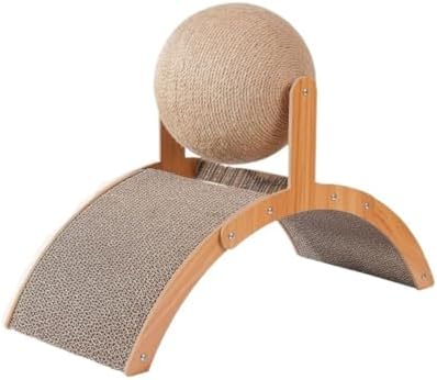 Cat Scratcher Bed, Cat Scratcher Cardboard Cat Scratcher For Indoor Kitten Cats Cat Scratching Board With Ball Cat Scratching Board