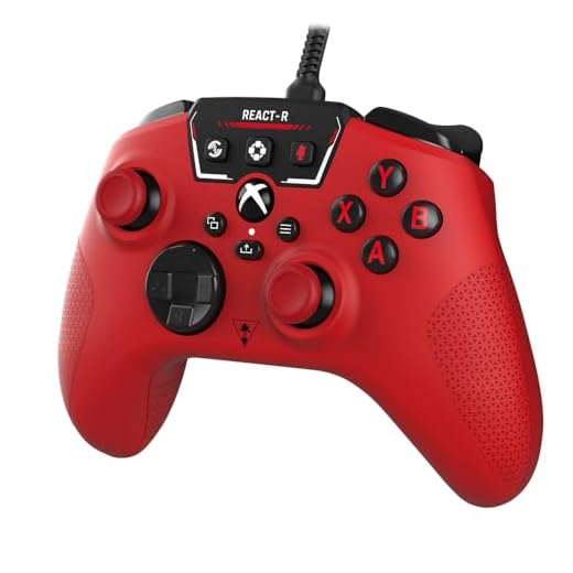 Turtle Beach REACT-R Controller Rot – Xbox Series X|S, Xbox One und PC