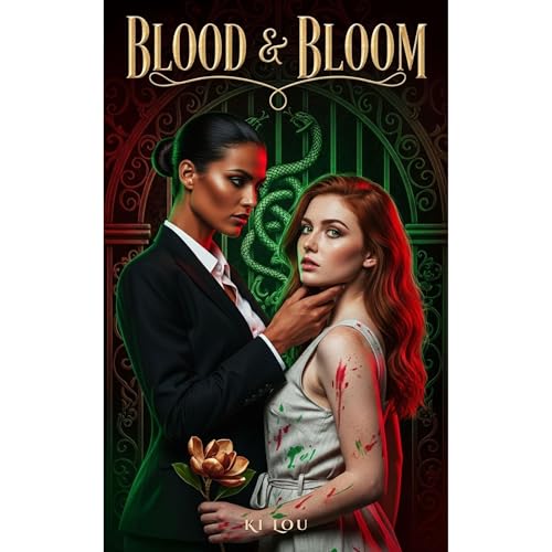 Blood & Bloom Audiolibro Por Ki Lou arte de portada