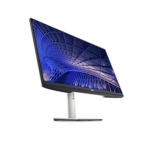 Dell S2421HS Full HD 1920 x 1080, 24-Inch 1080p LED, 75Hz, Desktop Monitor with Adjustable Stand, 4ms Grey-to-Grey Response Time, AMD FreeSync, IPS Technology, HDMI, DisplayPort, Silver