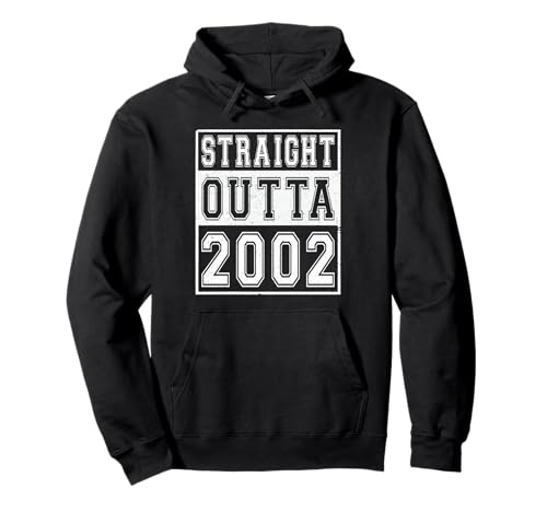 Straight Outta 2002 Classic Birth Of Birthday Year Vintage �p�[�J�[