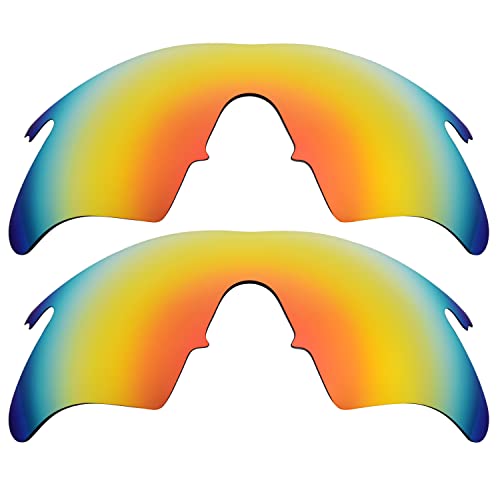 Verres polarisés Oakleys M rouges lot de 2 pour le cyclisme et le sport