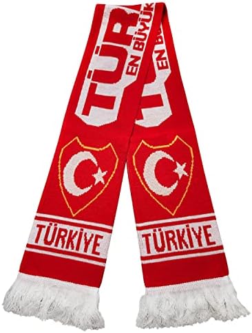 Turkey Scarf | Soccer Fan Scarf | Premium Acrylic Knit image 2