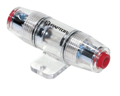 Raptor R5AGU1SN 24K Hard Gold Plated Water Resistant AGU Fuse Holder