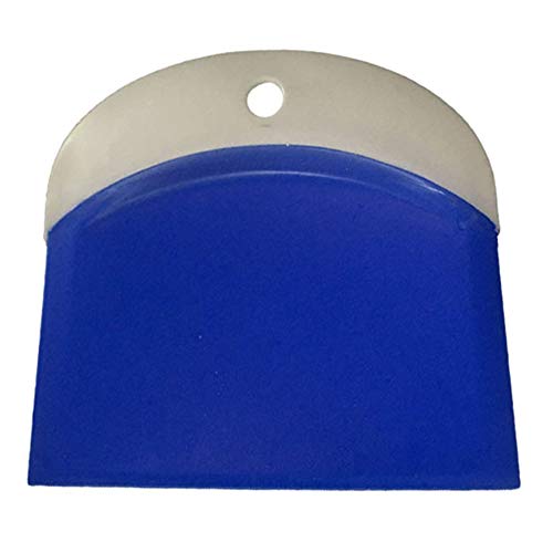Namzi Plastic Bread Dough Cutter Bench Scraper Cream Smooth Spatula Butter Knife Blue