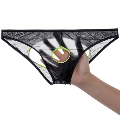 ZONBAILON Mens Bulge Enhancing Jockstrap Briefs Athletic Supporter Big Ball Pouch Backless Underwear Pack M L XL 2XL 3XL