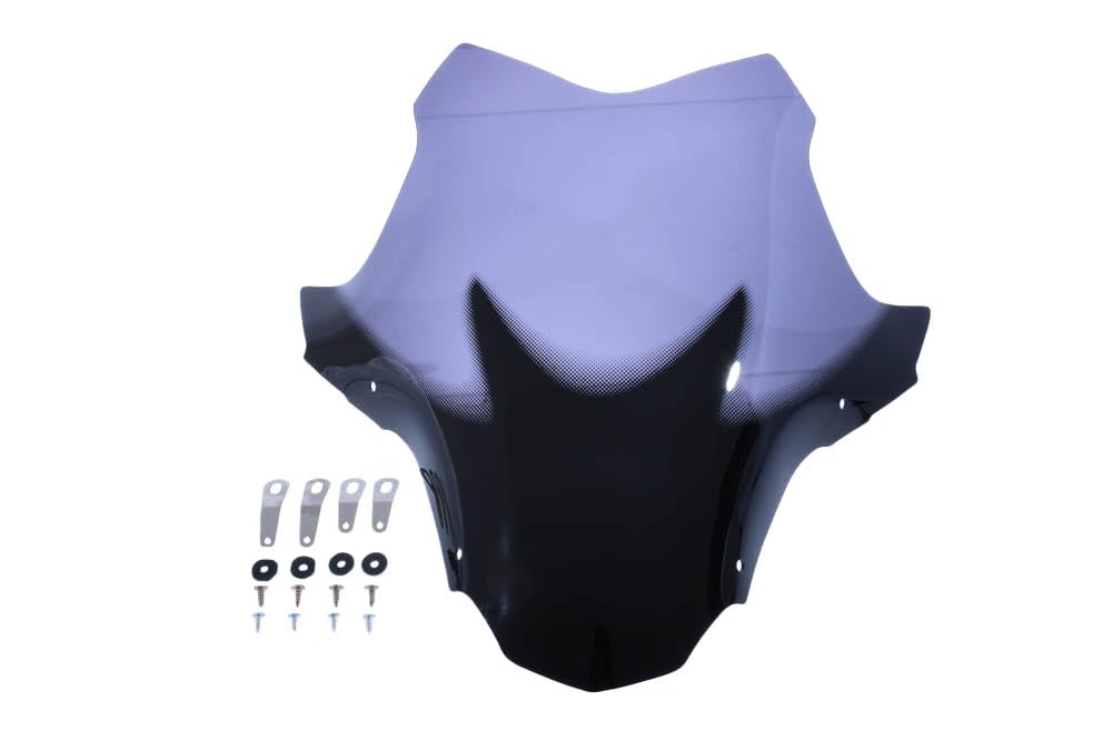 avdb-moto Szyba/Deflektor wiatru kompatybilny z HONDA PCX 125/150 /160 2021-2024 Z poliwęglanu (Przyciemniana - Podwójna krzywizna)
