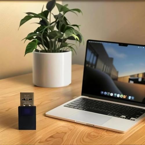 Image of 300 Mbps USB WiFi + Bluetooth Receiver Adapter, Wireless Network Receiver Dongle for Desktop PC Laptop (300 MBPS Black)