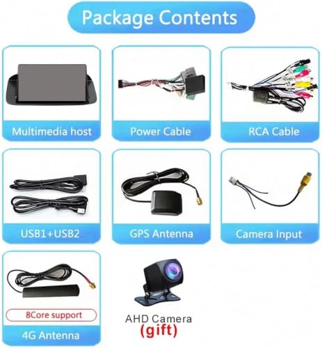Autoradio Android 9 pouces Honda Accord 8 écran tactile Bluetooth GPS USB 2008-2013 - 7