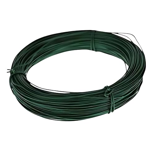 Image of Garden Mile 20M Multi Purpose Garden Wire - Plastic Coated Garden Wire - Durable Construction - Perfect Garden Accessory - Ideal for Tying, Fixing, and Training Plants (2mm Diameter)