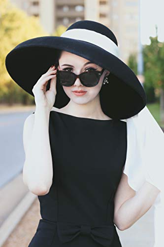 Utopiat Audrey Style Sunglasses for Women - Tortoiseshell,Retro Cat-Eye frame, UV-400 Protection and Polarized Lense2