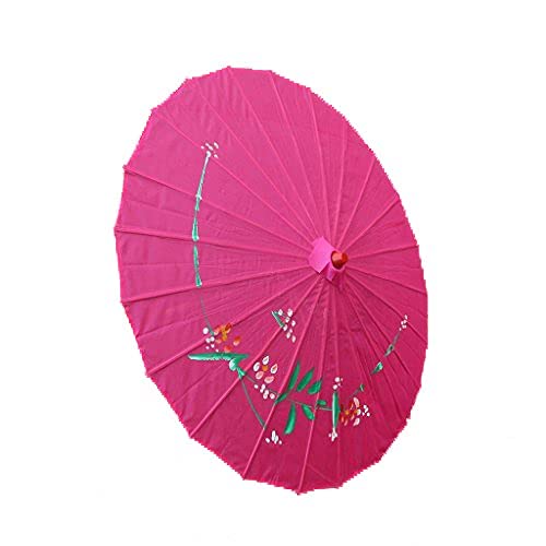 BalloonisticsBalloonistics Chinese Cloth Floral Umbrella Dance Props (Pink)
