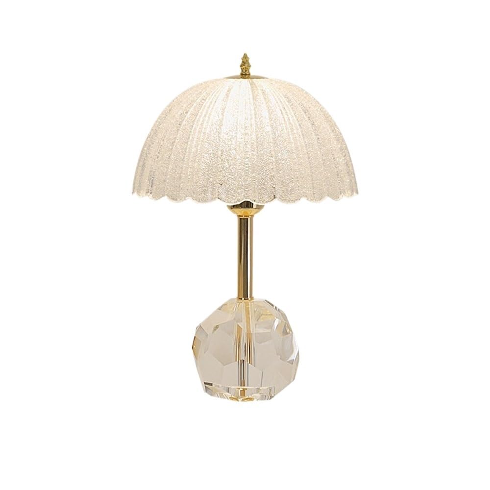 Zeng25liangOu-12 Bedside Lamps Crystal Romantic Warm Simple Master Bedroom Bedside Table Lamp