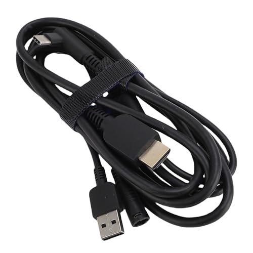 Cable USB Tipo C para KAMVAS Pro 12, 13 y 16, interfaz multimedia HD portátil negro 3