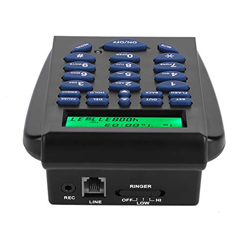 Teléfono fijo con cable para Call Center y auricular miniatura 2