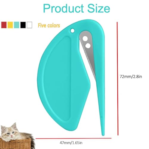 5pcs Pet Knot Opener Knotting Comb Removal Dematting Hair Flea Brush Shedding Tool Matted Fur Tick De Remover Matting Grooming Supplies for Indoor Medium Long Haired Cats Dogs Tangled 5pcs Pet Knot Opener Knotting Comb Removal Dematting Hair Flea Brush Shedding Tool Matted Fur Tick De Remover Matting Grooming Supplies for Indoor Medium Long Haired Cats Dogs Tangled