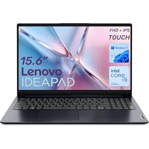 Lenovo IdeaPad 3i Business Laptop, 15.6″ FHD IPS Touchscreen, Intel Core i5-1155G7 (Beats i7-1065G7), 24GB RAM, 1TB SSD, Numeric Keypad, Dolby Audio, Windows 11