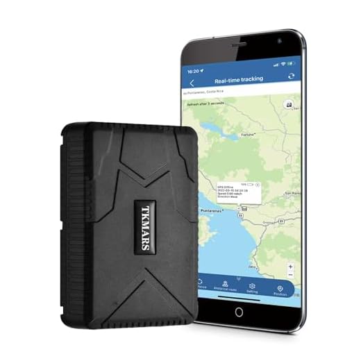 TKMARS Auto GPS-Tracker, 7800mAh Lange Akkulaufzeit, 4G, magnetisch, wasserdicht, Echtzeit GPS Tracker mit Ortung, mehrere Alarmmodi, kostenlose App ohne ABO