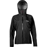 Rab Chaqueta para mujer Downpour Plus, ligera, impermeable, versátil, para uso diario.