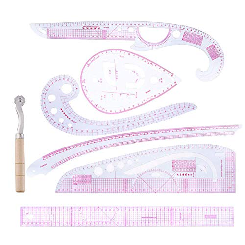 Mesure métrique en plastique utile de règle française de courbe de couture pour l'outil de couture de couture Cover