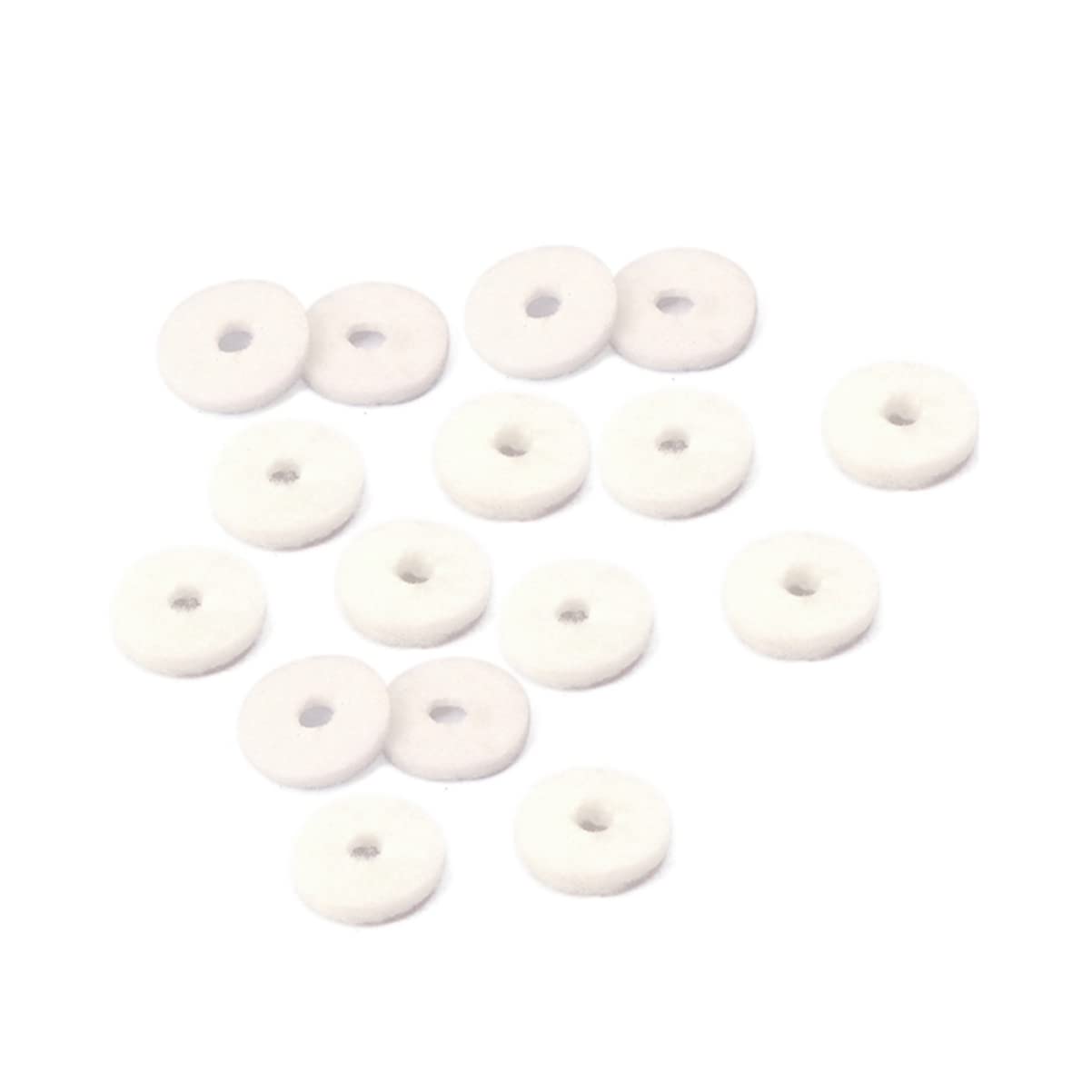 BESTonZON 90pcs Piano Felt Balance Rail Punchings Piano Felt Pads Regulating Tools