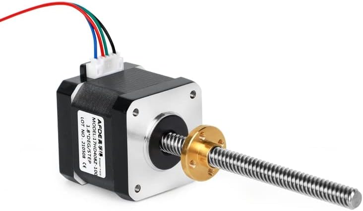 17 Lead screw stepper motor 40mm with Tr8 Lead screw 2mm pitch Length 500mm - (Shaft Diameter: Tr8-2 500mm)