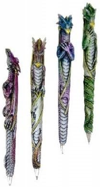 Nemesis NEM2564 Now Green Wyrm Dragon Pen Pot Holder, 10.7 Cm - View #5