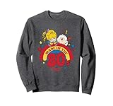 Rainbow Brite Me In The 80's Colorful Retro Big Chest Logo Sweatshirt