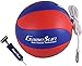 GAMESUN Tetherball Ball and Rope with Carabineer, Soft Touch, Portable Tetherballs with Soft Rope - Great Outdoor Game for Kids