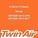 Twin Air Dual Stage Foam Air Filter for Honda CRF250R 2014 and Newer CRF450R 2013 and Newer – OEM Part# 17213-MEN-A70 Replacement Filter Element