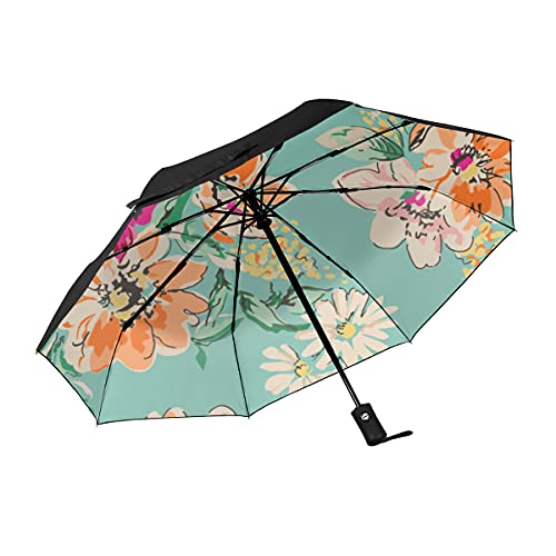 Parapluie de voyage coupe-vent à ouverture automatique, modèle résistant aux UV pour enfants