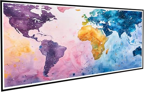 Loisirs créatifs enfant et adulte : offrez un kit de peinture diamant 5D grand format