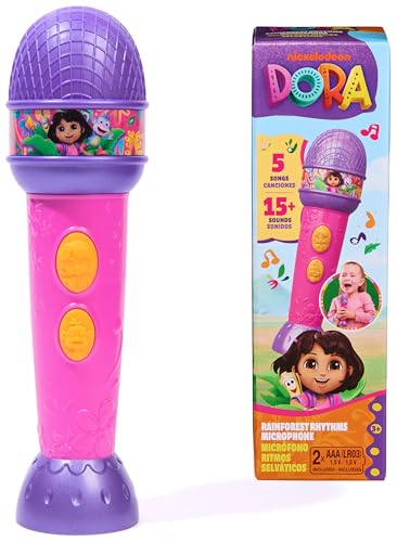 Dora, Rainforest Rhythms Microphone with...