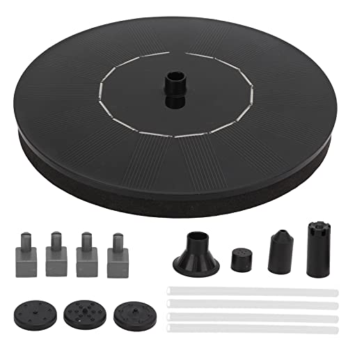 TANIQIACA Mini Solar Water Fountain for Pool Garden Outdoor Bird Bath Solar Powered Floating Water Fountain