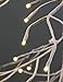 LIGHTSHARE 6 ft. Snowy Fir Tree, 144 LED Lights, for Indoor and Outdoor Use, Warm White, for Home Festival Party Christmas