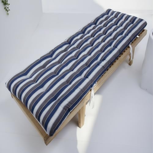 Image of Adim's Soft Cotton Filled Quilt Mattress Single Bed Blue Lining Star 72 x 36 x 4 Inches,Firm, Reversible, Pure Cotton Fabric,