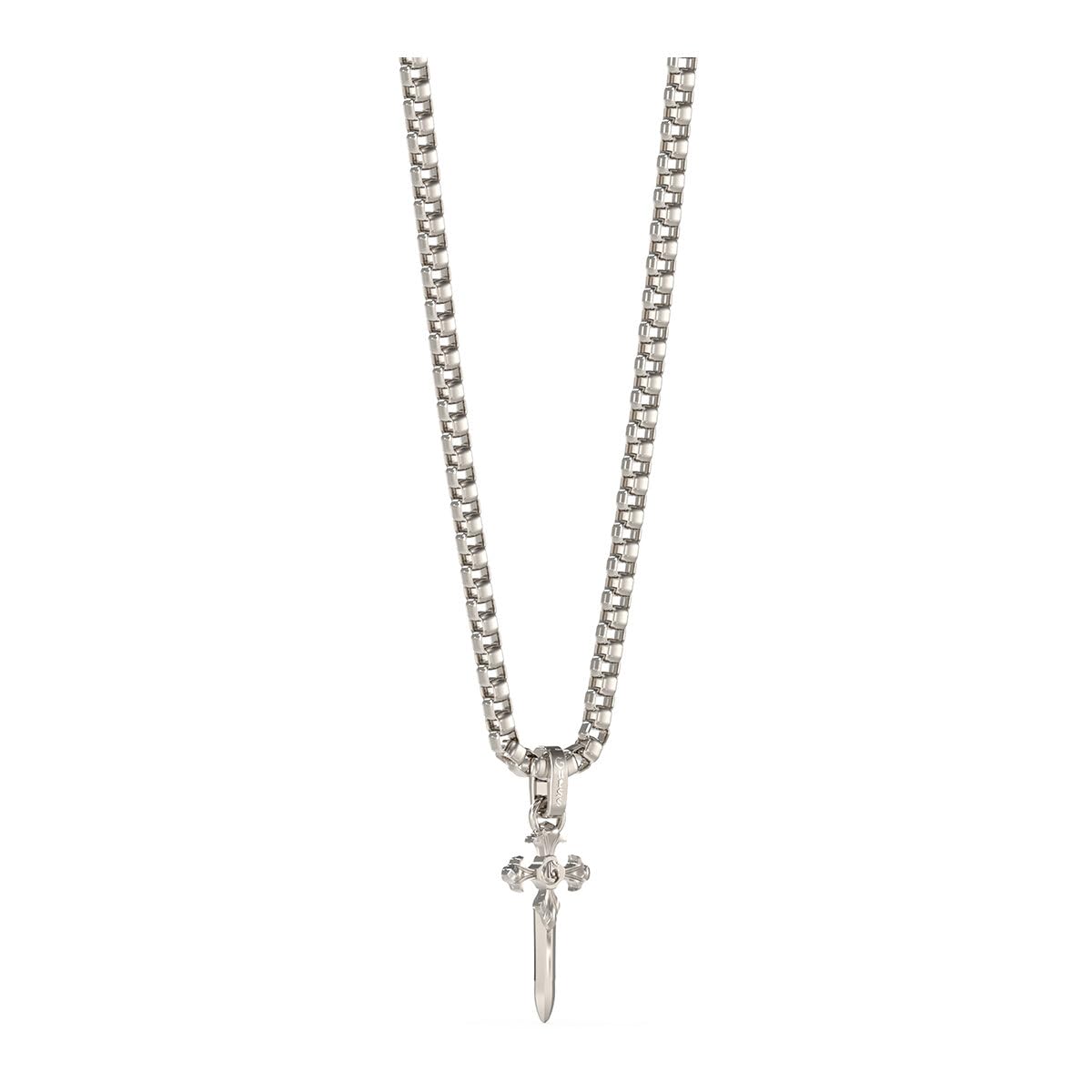 GUESS JUMN04024JWSTT-U South Alameda Necklace, Silver, No Gemstone